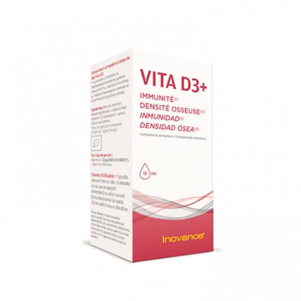 Inovance Vita D3 Gotas, 15 ml