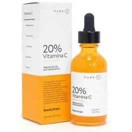 Beauty Drops Sérum Facial Antioxidante Pure C 20% Vitamina C