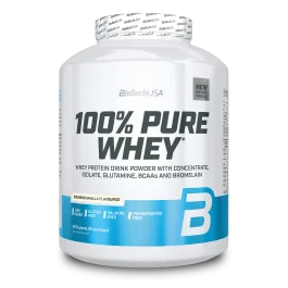 BioTech USA 100% Pure Whey Bourbon Vainilla Complemento alimenticio en polvo