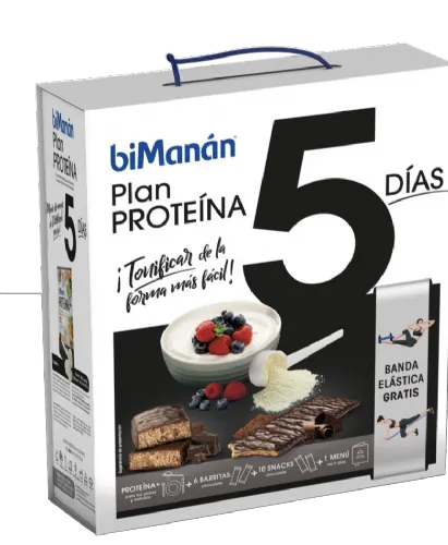 Bimanan plan 5 dias proteina