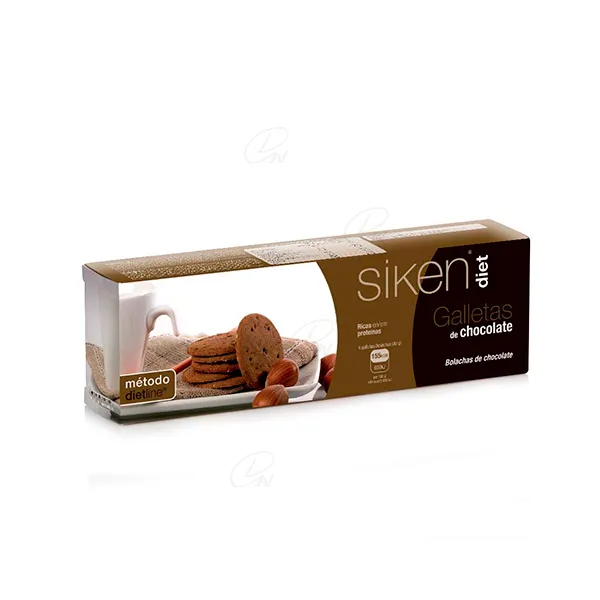 SIKEN DIET GALLETAS DE CHOCOLATE 15 GALLETAS