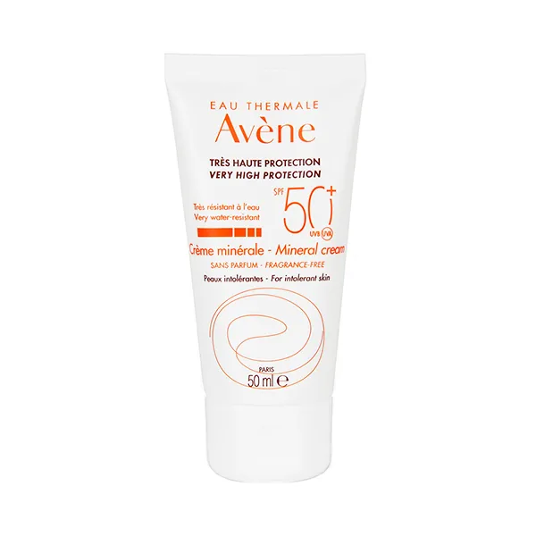 Avène Crema SPF50+ Pantallas Físicas, 50 ml