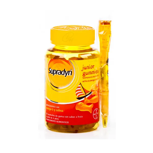 SUPRADYN JUNIOR GUMMIES CARAMELOS DE GOMA 30 U 4 G