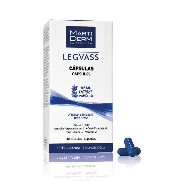 Martiderm Legvass Cápsulas Circulación, 60 cápsulas