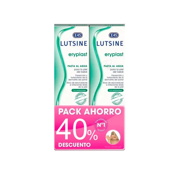 E45 LUTSINE ERYPLAST PASTA AL AGUA 75 G 2 U