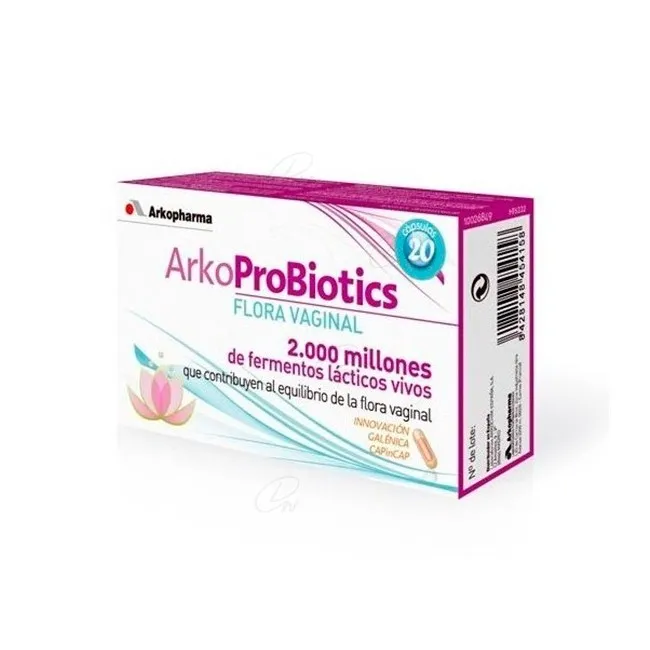 Arkoprobiotics Flora Vaginal 20 Caps
