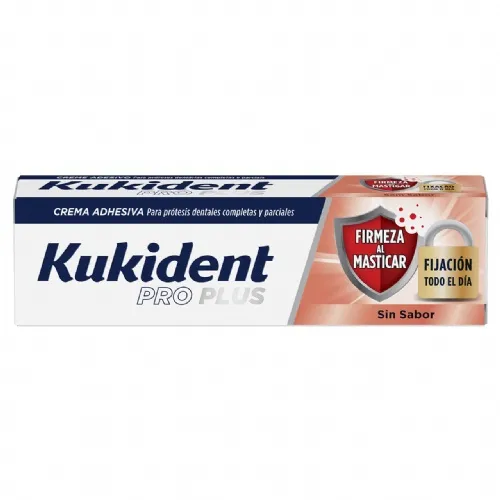 KUKIDENT PRO DOBLE ACCION - CREMA ADH PROTESIS DENTAL (NEUTRO 40 G)