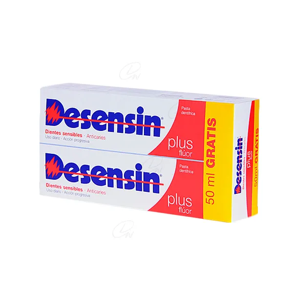 Desensin Plus Pasta dientes Sensibles 2x150ml
