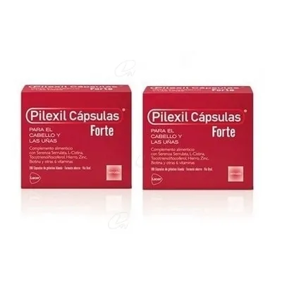 PILEXIL CAPSULAS FORTE CABELLO Y UÑAS 100 CAPS