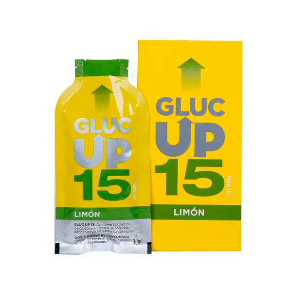 GLUC UP 15 FAES FARMA SABOR LIMON 3 STICKS