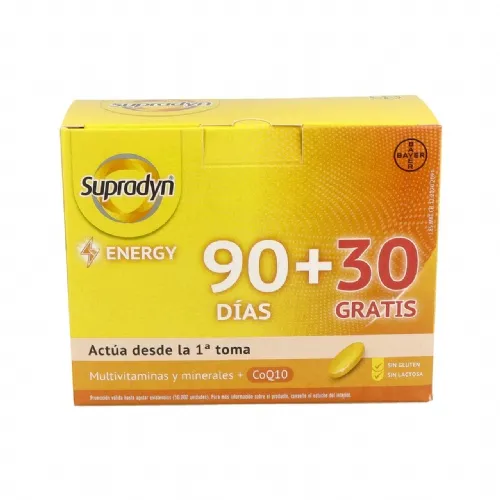 Supradyn energy 90+30 comprimidos