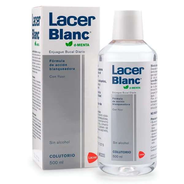 Lacer Blanc Colutorio Menta, 500 ml
