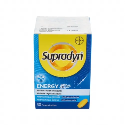 Supradyn energy 50+ 30 comprimidos