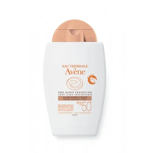 Avene fluido mineral spf 50+ color 1 envase 40 ml
