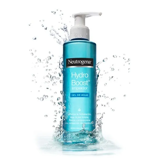 Neutrogena Hydro Boost Limpiador Gel de Agua, 200 ml