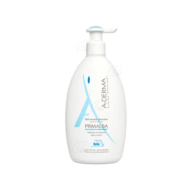 A-DERMA PRIMALBA GEL LIMPIADOR SUAVE BEBE 500 ML