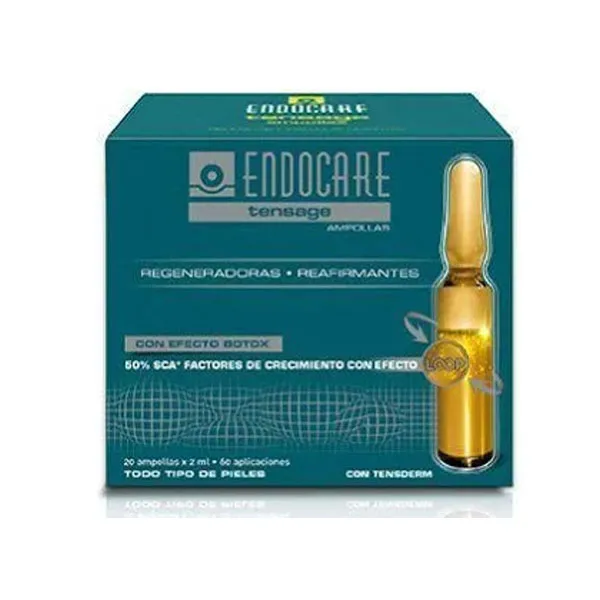 Endocare Tensage 20 Ampollas 2 ml