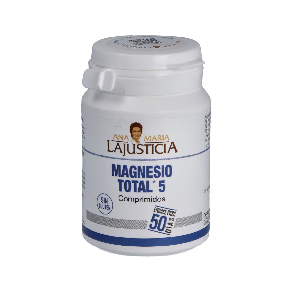 ANA MARIA DE LA JUSTICIA MAGNESIO TOTAL 5 SALES 100 COMPRIMIDOS