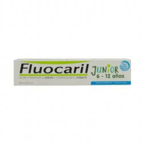 Fluocaril junior 6-12 años gel 1 envase 75 ml bubble