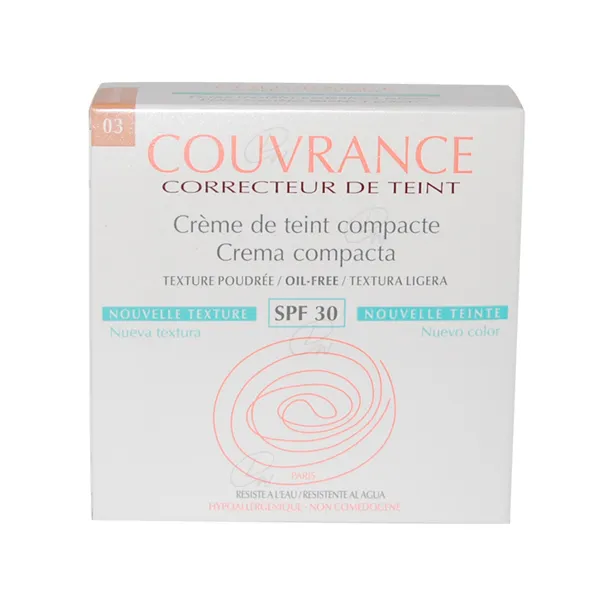 AVENE COUVRANCE CREMA COMPACTA OIL FREE 9.5 G ARENA