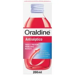 Oraldine Colutorio de Uso Diario Antiséptico Antibacterial