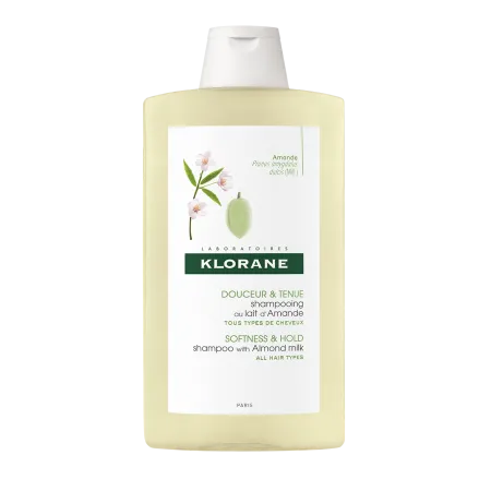 KLORANE CHAMPU VOLUMINADOR LECHE ALMENDRAS 400 ML