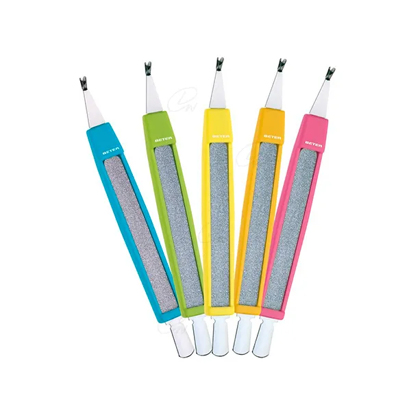 BETER CORTACUTICULAS CON EMPUJAPIELES INOXIDABLE