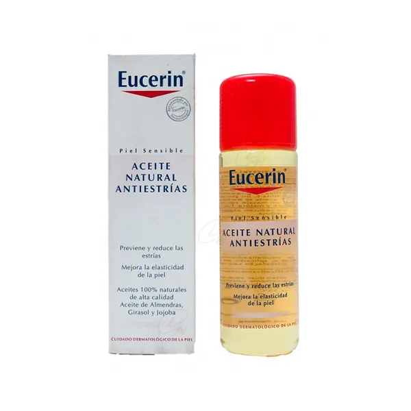 ACEITE NATURAL ANTIESTRIAS EUCERIN 125 ML