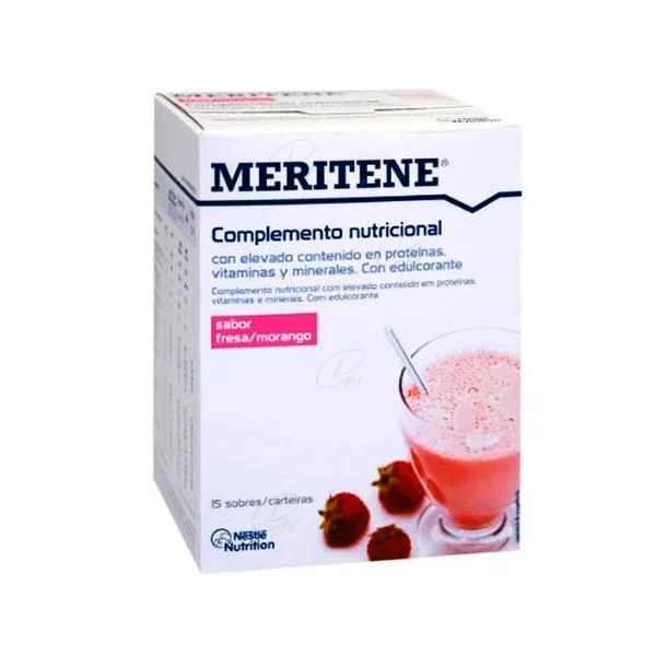 MERITENE 30 G 15 SOBRES FRESA