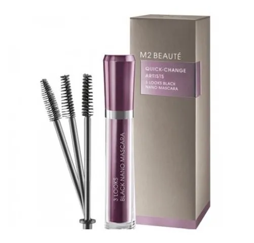 3 Looks Black Nano Mascara - M2 Beaute