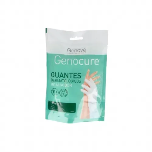 Guantes de algodon genocure dermatologico talla l - genocure