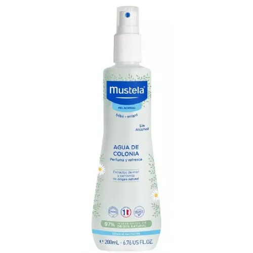 Mustela agua de colonia sin alcohol 1 envase 200 ml