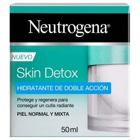 Neutrogena Skin Detox Hidratante Doble Acción, 50 Ml