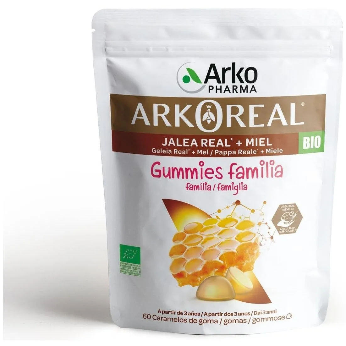Arkopharma Arkoreal Jalea Real 60 Caramelos De Goma