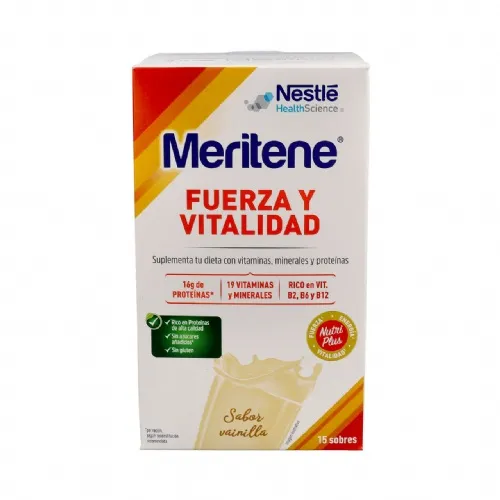 MERITENE (30 G 15 SOBRES VAINILLA)