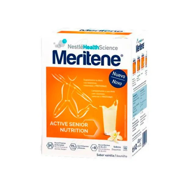 MERITENE 30 G 15 SOBRES VAINILLA