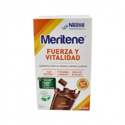 MERITENE (30 G 15 SOBRES CHOCOLATE)