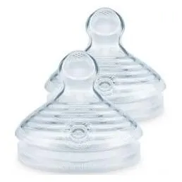 Nuk Tetina Silicona Anticólico 6 A 18 Meses Nature Sense, 2 Unidades