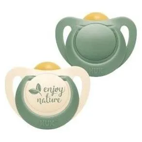 Nuk For Nature Chupete Silicona 18-36 Meses 2Uds