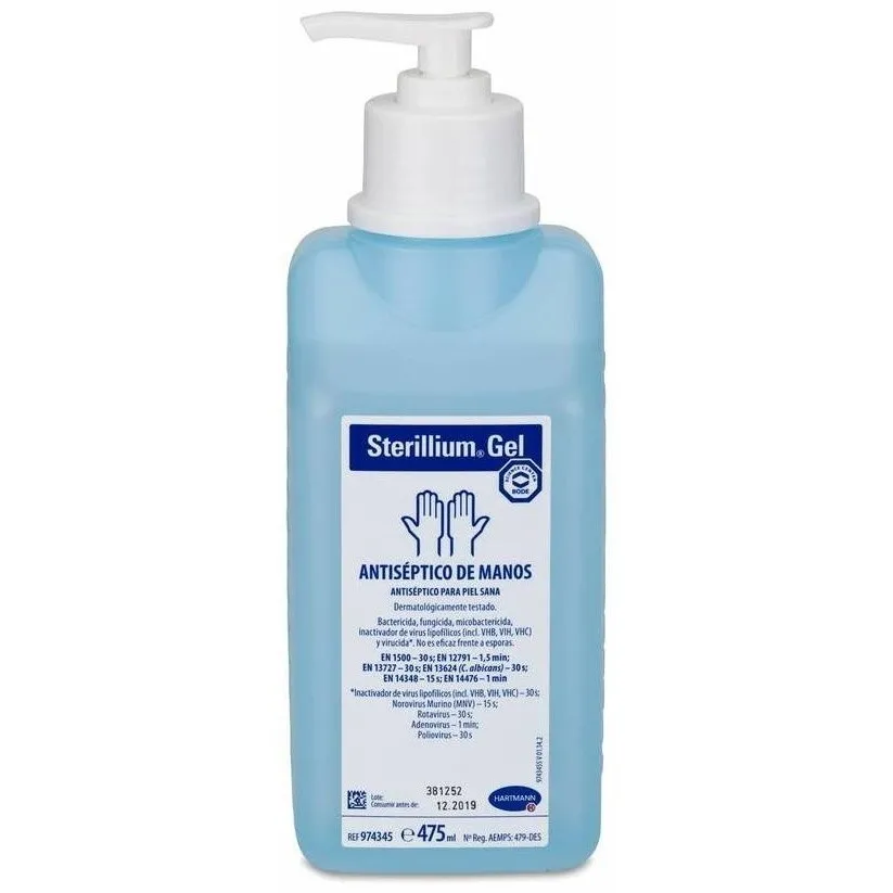 Sterillium Gel Biocida Antiséptico De Piel Con Válvula, 475 Ml