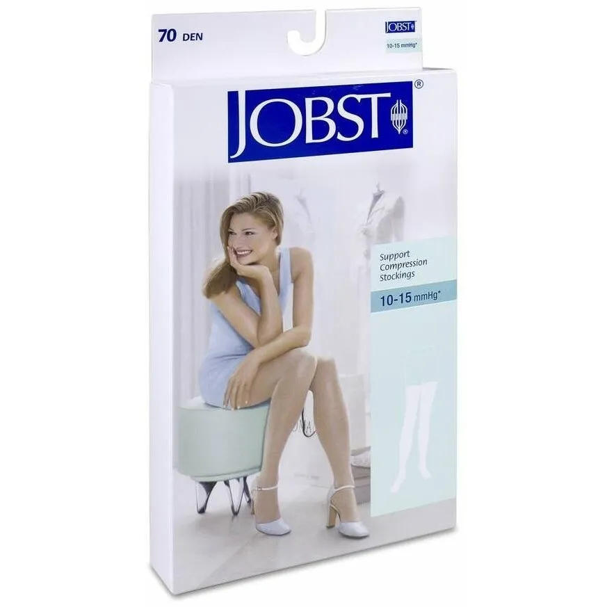 Jobst Media Corta Compresion Ligera 70D Jobst Color Negro Talla 4
