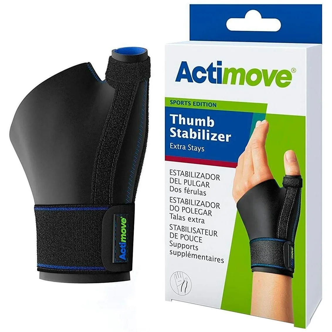 Bsn Actimove Estabilizador Pulgar Con Férula Talla S-M, 1 Unidad