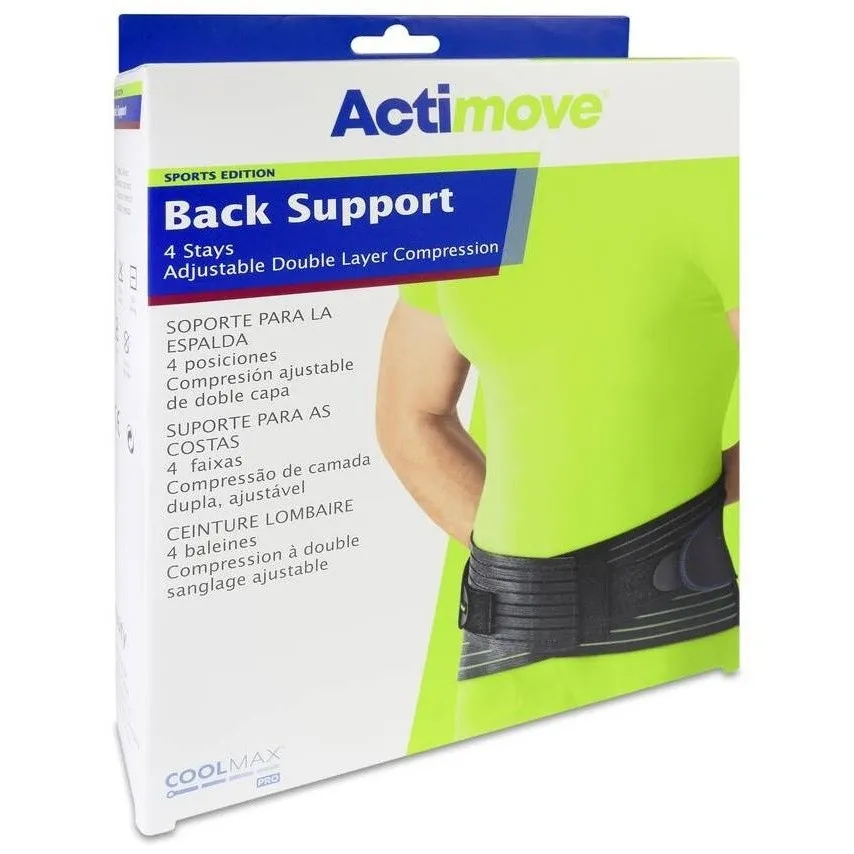 Bsn Actimove Faja Sacrolumbar Semirrígida Talla Xl, 1 Unidad