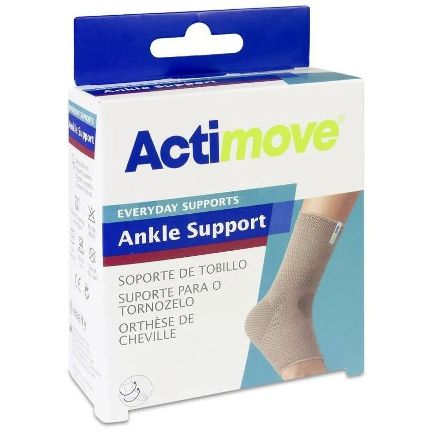 Actimove Tobillera Elástica Beige 75608-22 Talla L 24-27Cm 1Ud