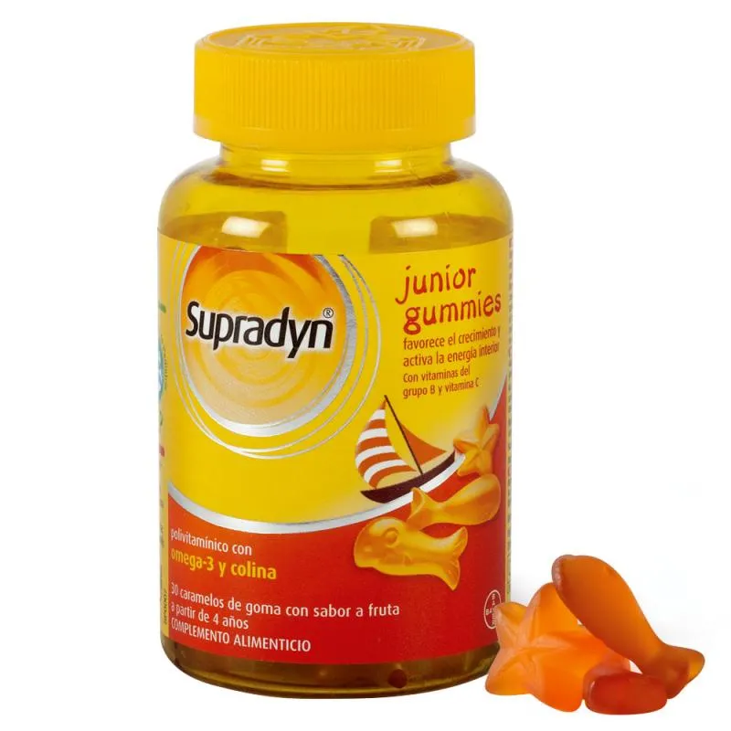 Supradyn Junior Gummies 30 caramelos de goma