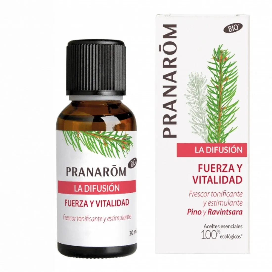 Pranarom La Difusión Fuerza y Vitalidad 30mL