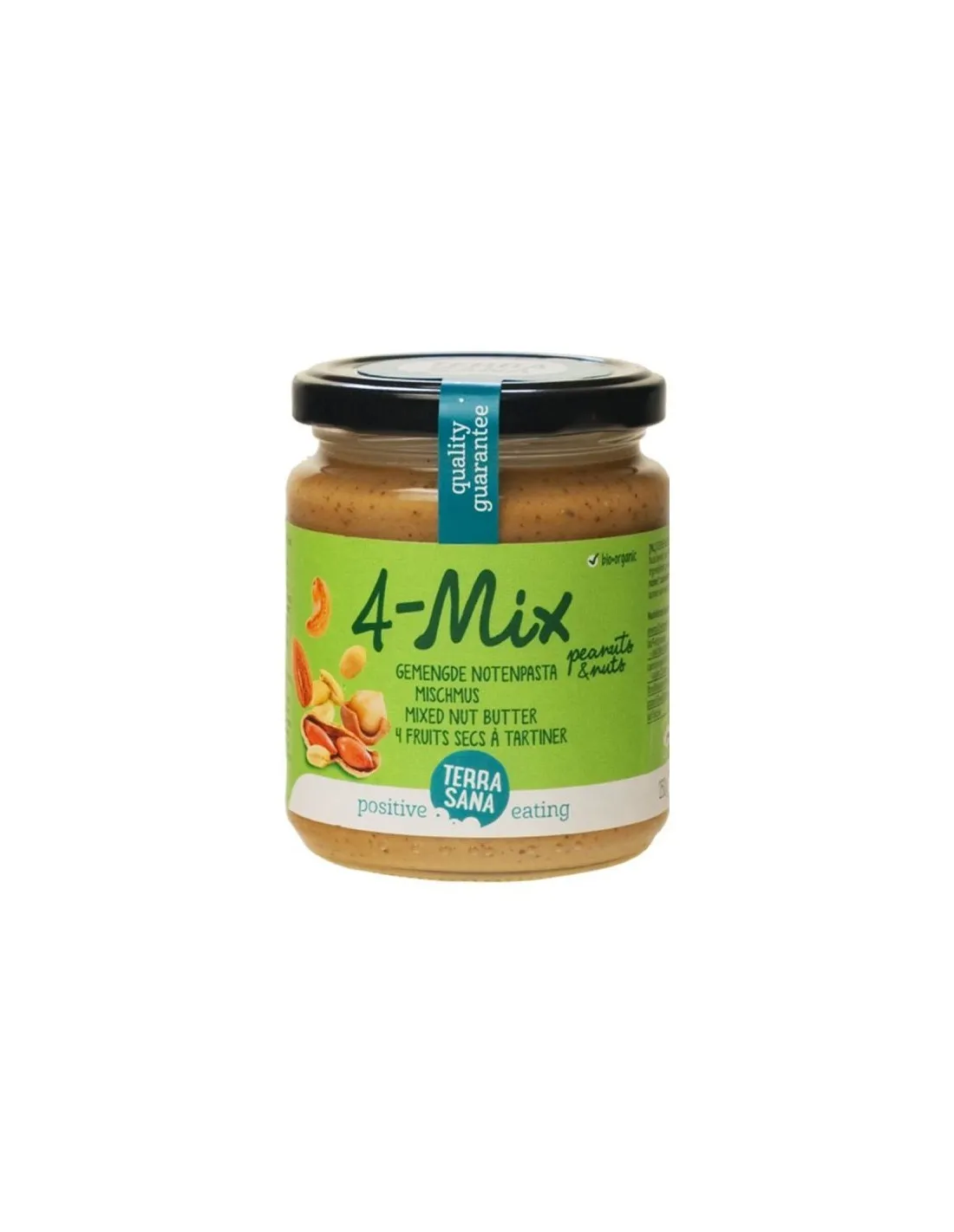 Crema 4-Mix, Frutos Secos (con Cacahuete) de Terrasana