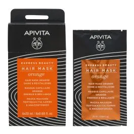 Apivita Express Beauty Mascarilla Facial Naranja Brillo y Vitalidad