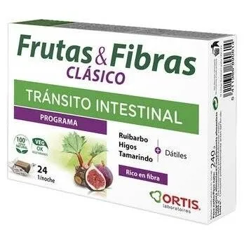 Ortis Fruits Et Fibres Programme 24 Cubes À Mâcher