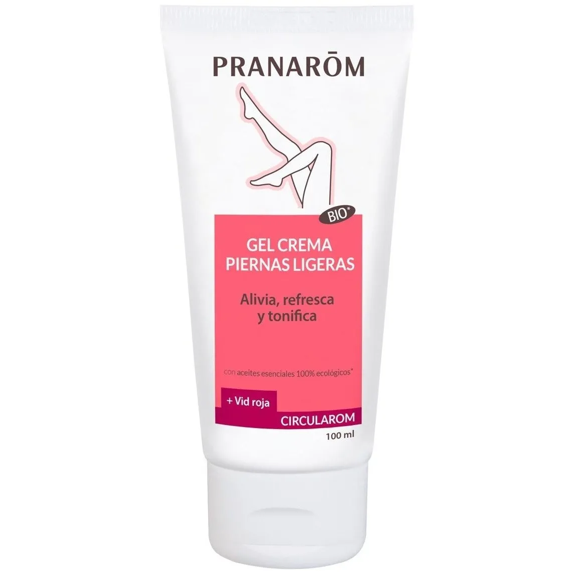Pranarom Circularom Gel Crema Piernas Ligeras Bio, 100 Ml